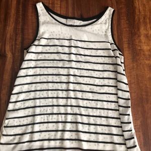 Loft striped tank top